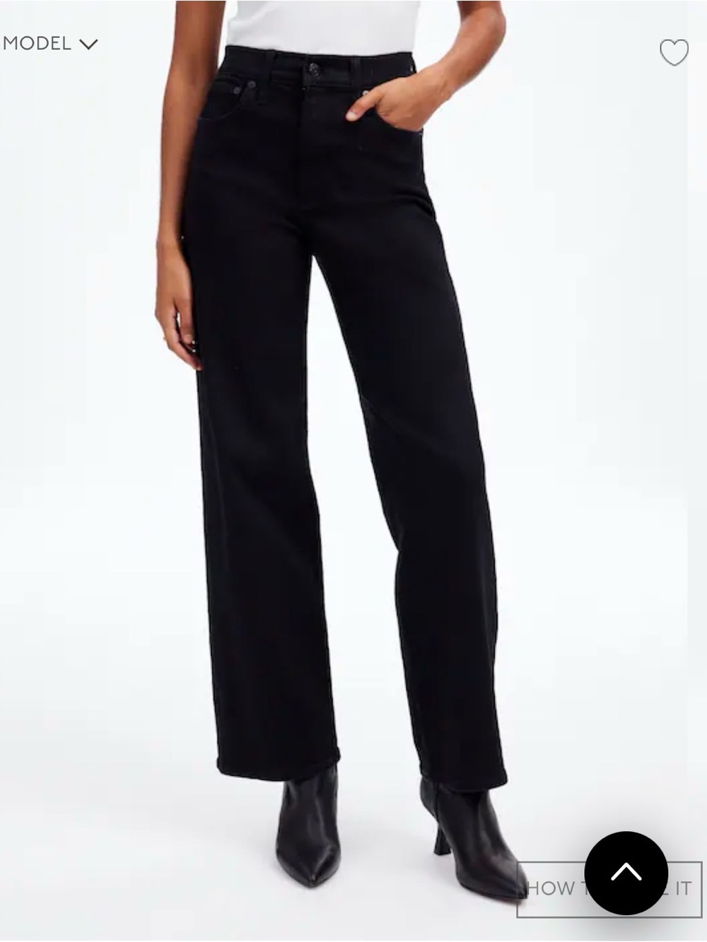 Madewell Wide Leg Jeans - 28